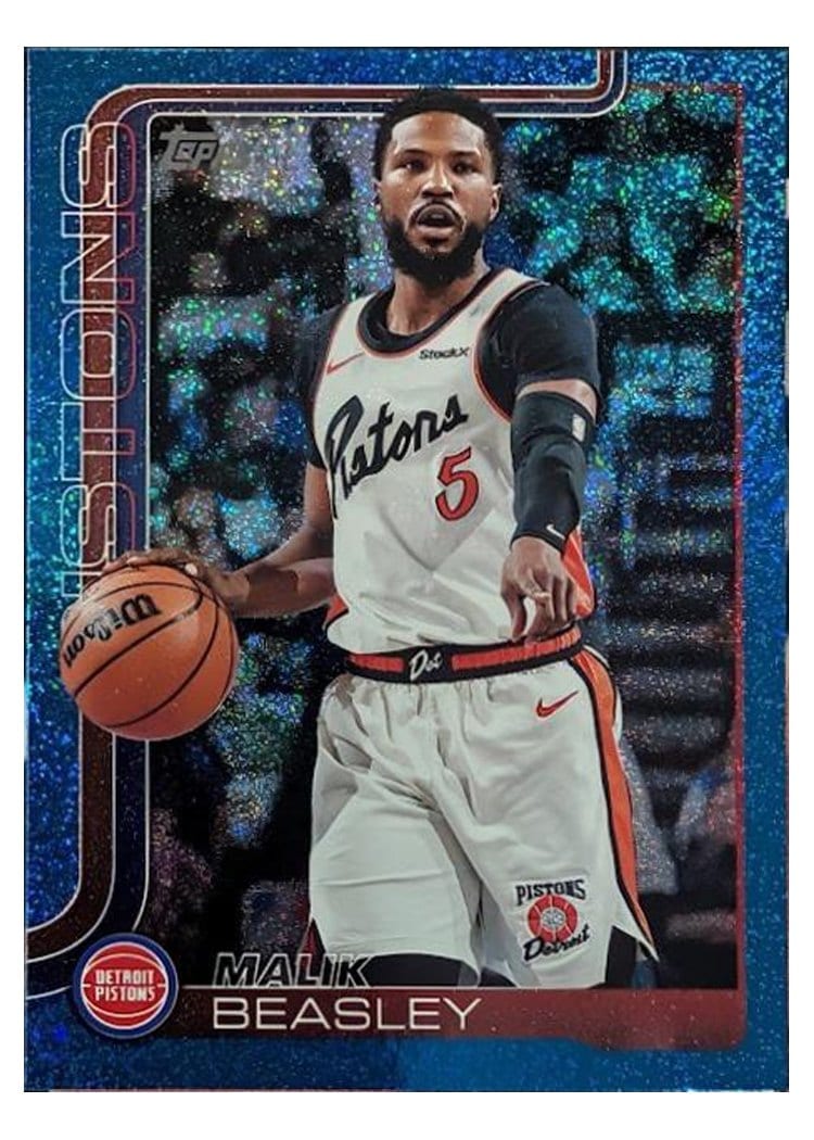 2025-26 Topps Base Set Malik Beasley #43 card