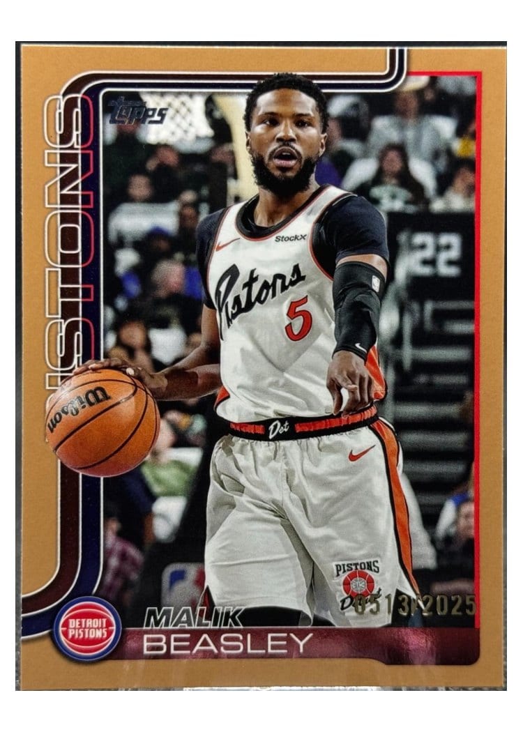 2025-26 Topps Base Set Malik Beasley #43 card