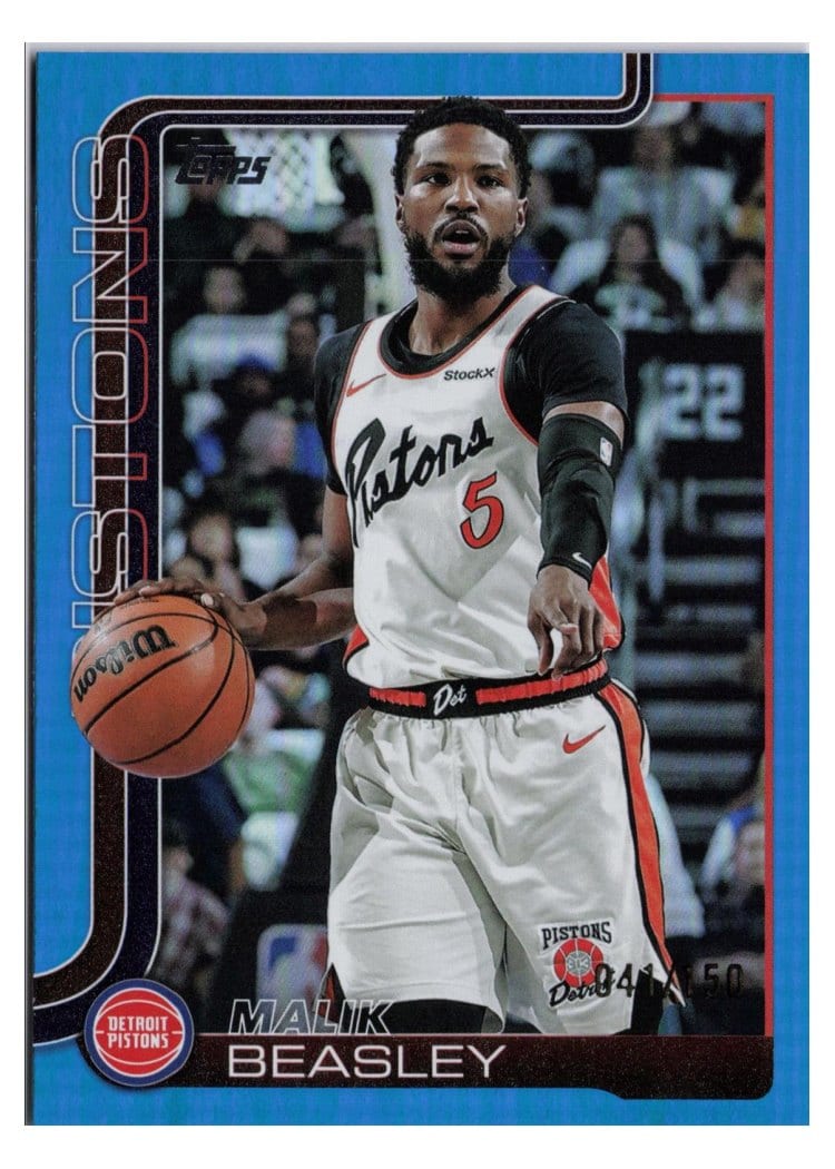 2025-26 Topps Base Set Malik Beasley #43 card