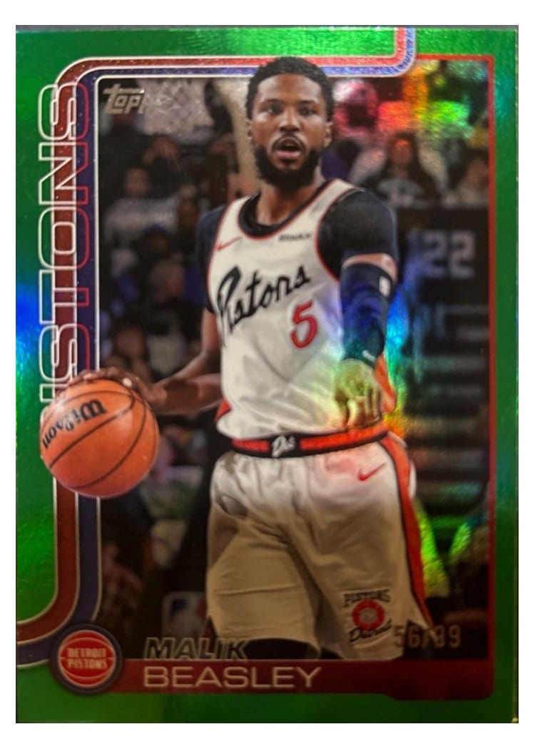 2025-26 Topps Base Set Malik Beasley #43 card