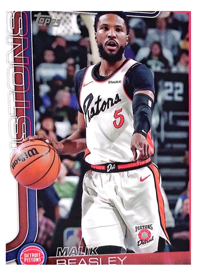 2025-26 Topps Base Set Malik Beasley #43 card