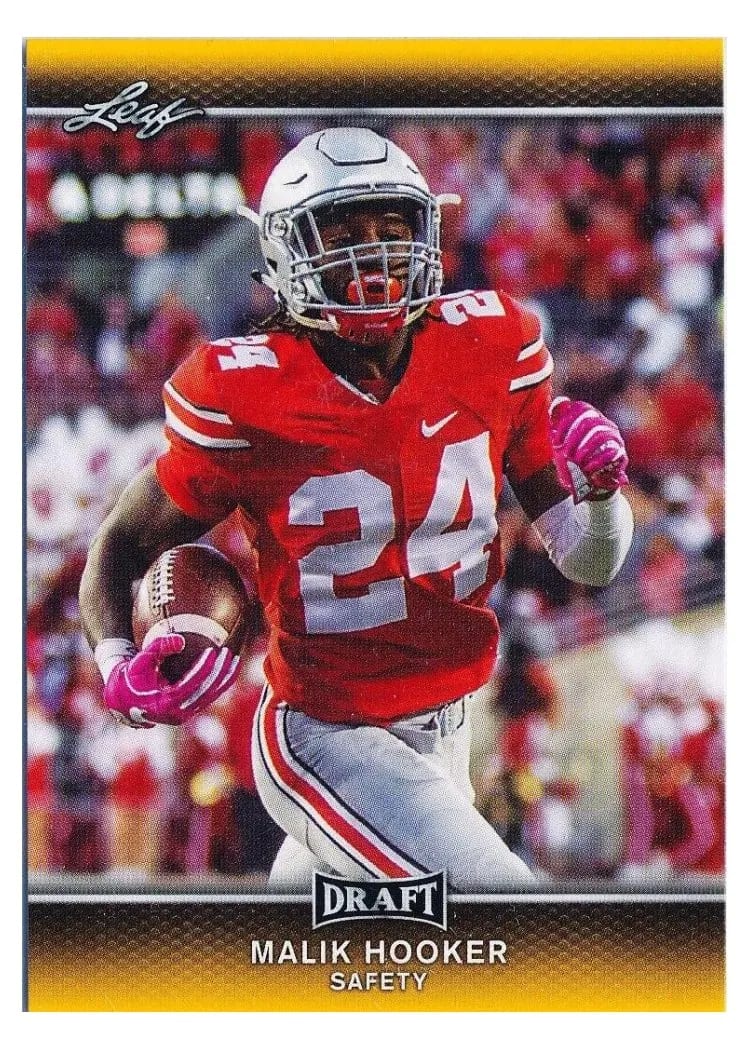 2017 Leaf Draft Malik Hooker #43 card