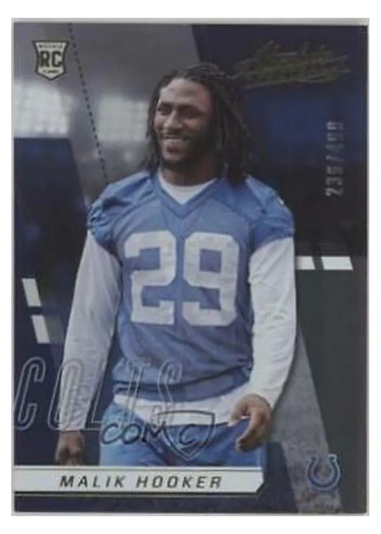 2017 Panini Absolute Malik Hooker #170 card