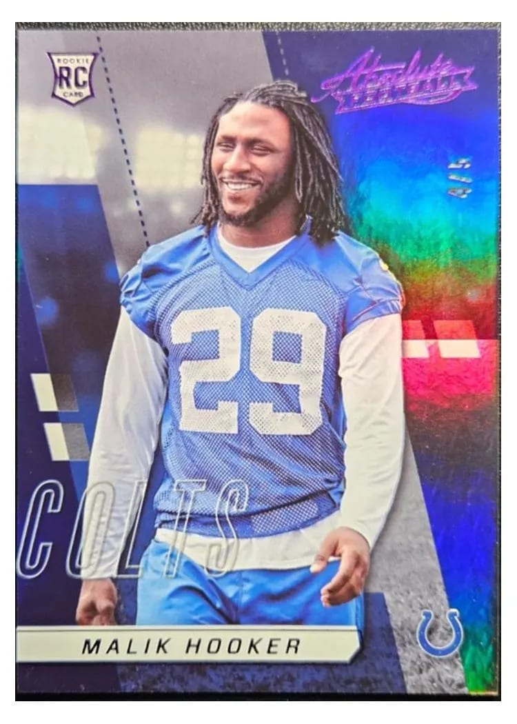 2017 Panini Absolute Malik Hooker #170 card