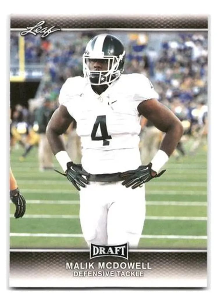 2017 Leaf Draft Malik McDowell #49 card