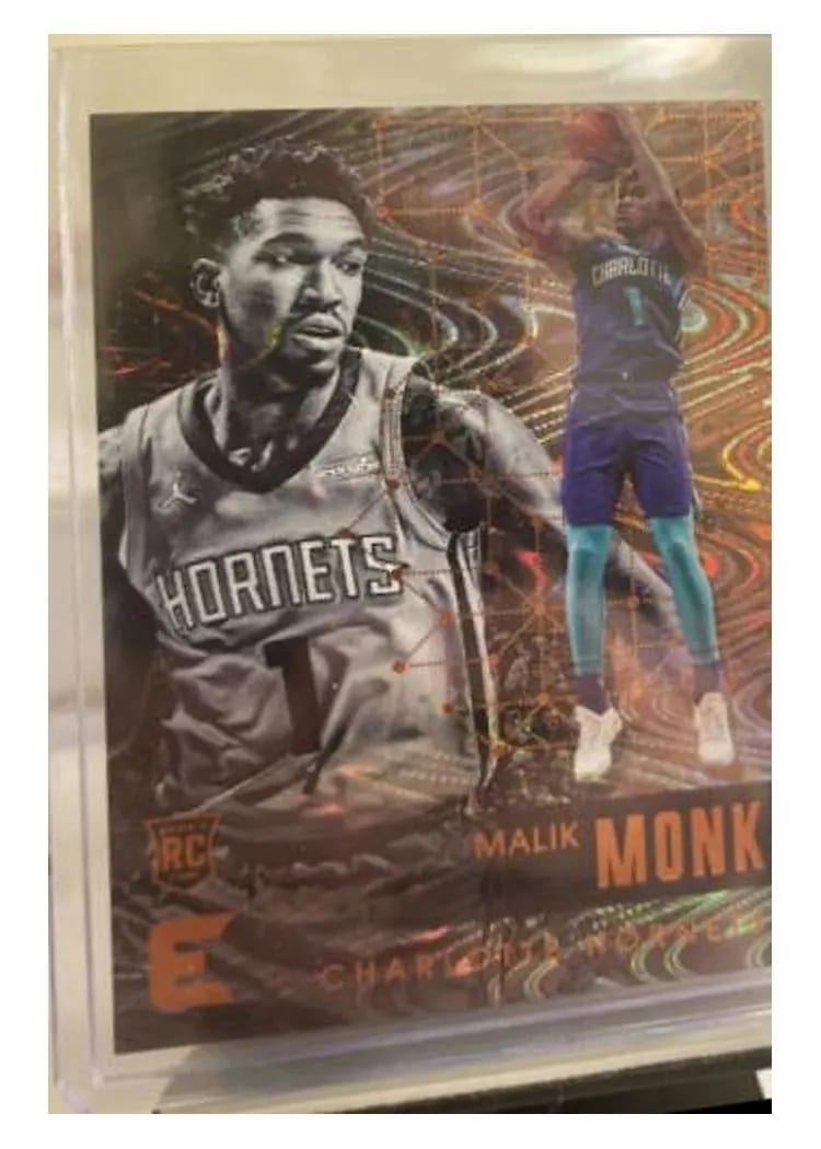 2017 Panini Essentials Malik Monk #91 card