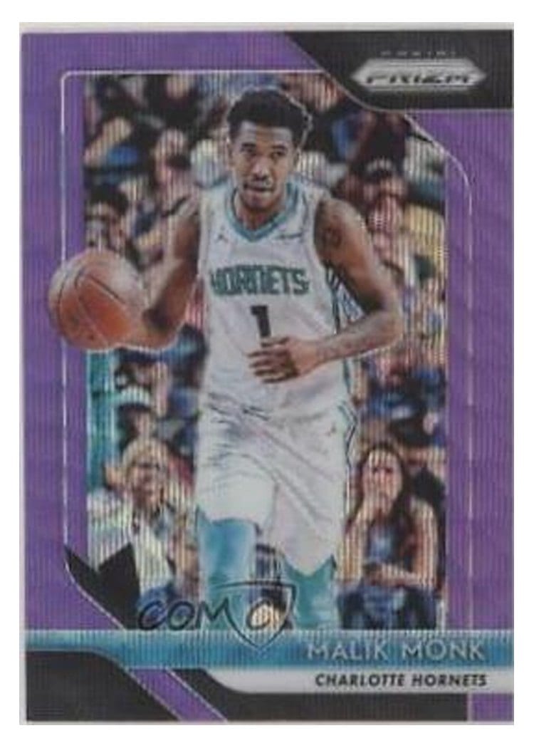 2018-19 Panini Prizm Base Set Malik Monk #50 card