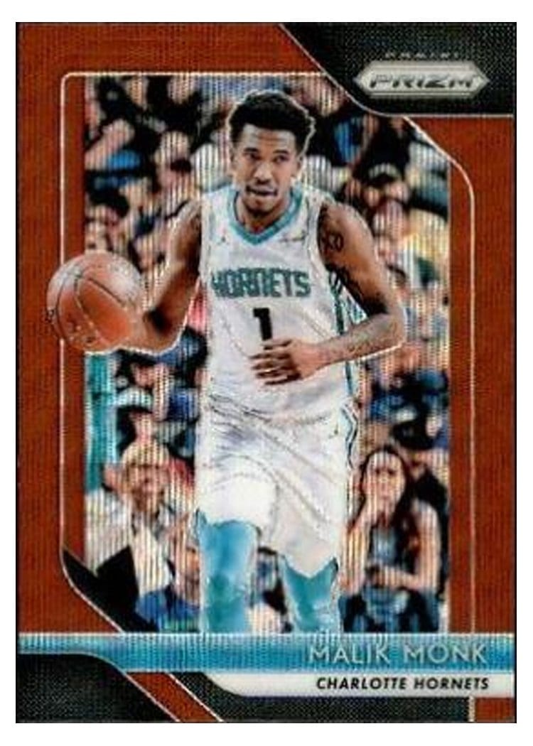 2018-19 Panini Prizm Base Set Malik Monk #50 card