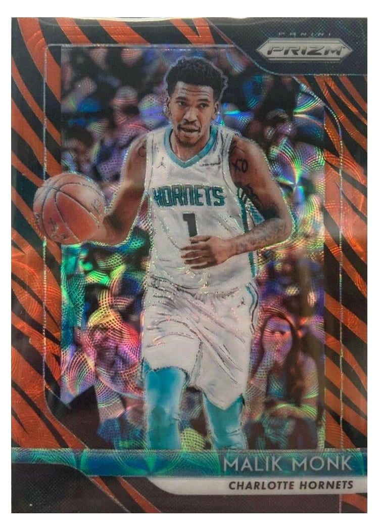 2018-19 Panini Prizm Base Set Malik Monk #50 card