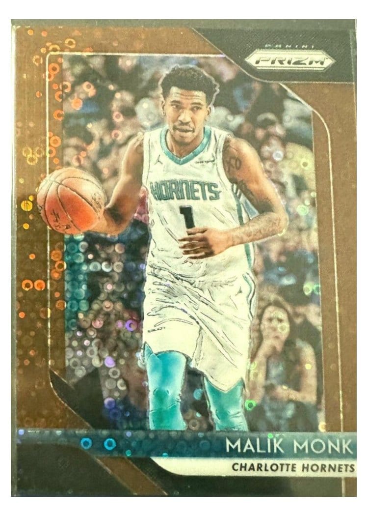 2018-19 Panini Prizm Base Set Malik Monk #50 card