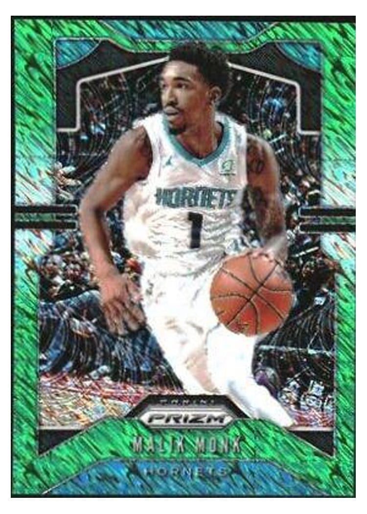 2019-20 Panini Prizm Base Set Malik Monk #205 card