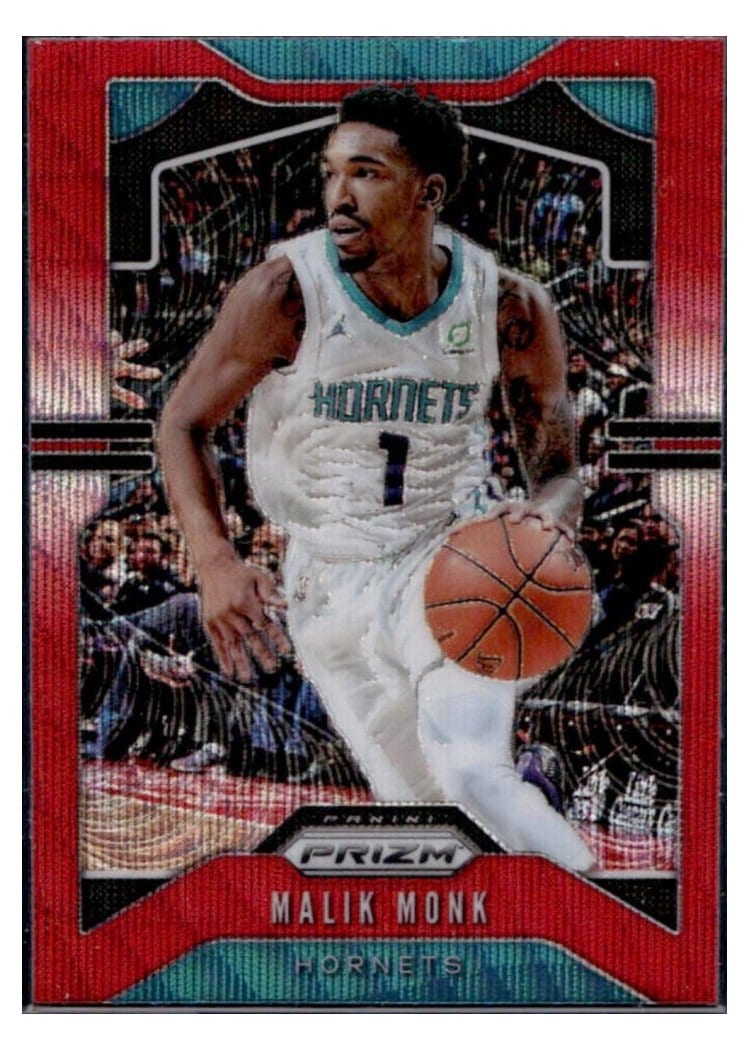 2019-20 Panini Prizm Base Set Malik Monk #205 card