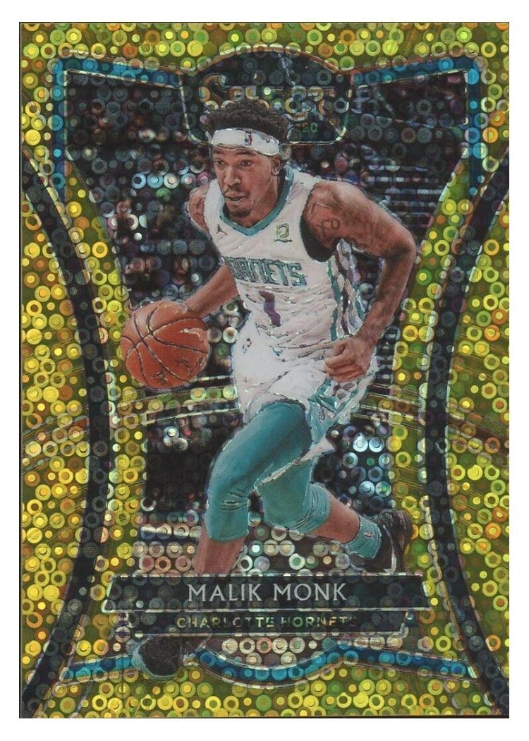 2019-20 Panini Select Base Set Malik Monk #125 card