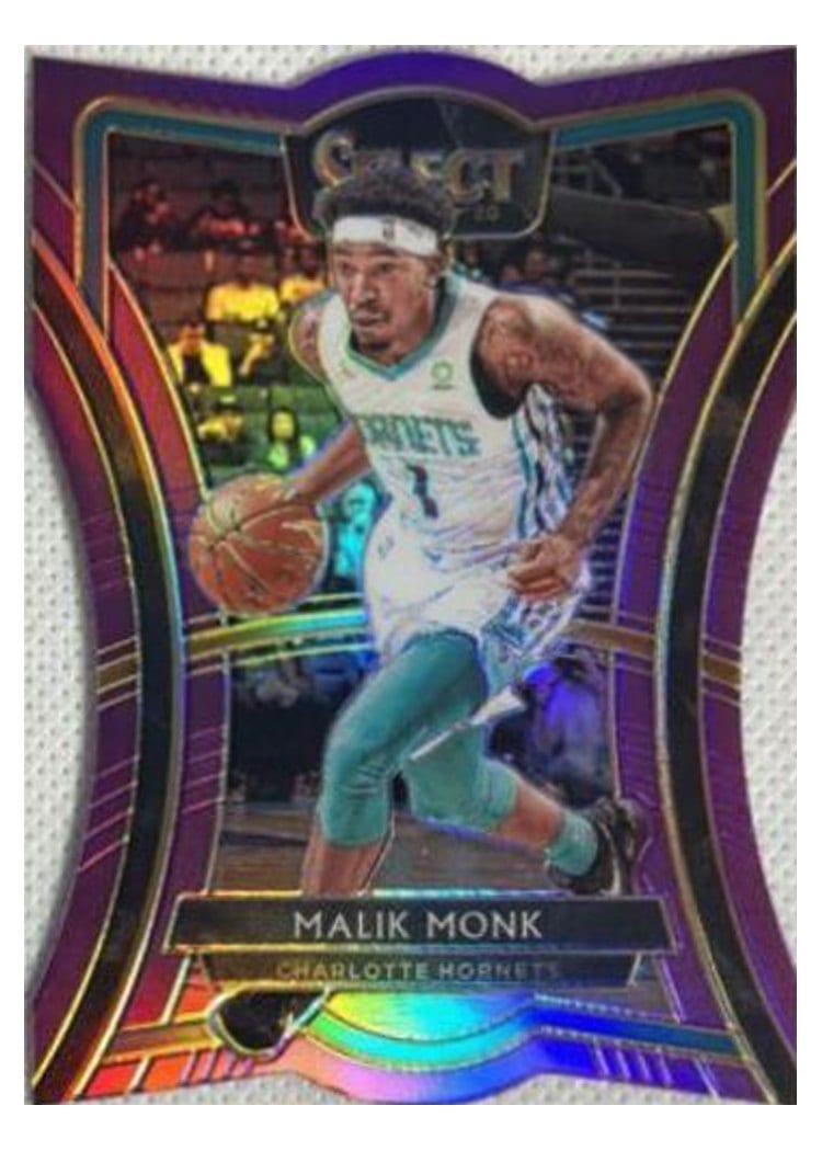 2019-20 Panini Select Base Set Malik Monk #125 card