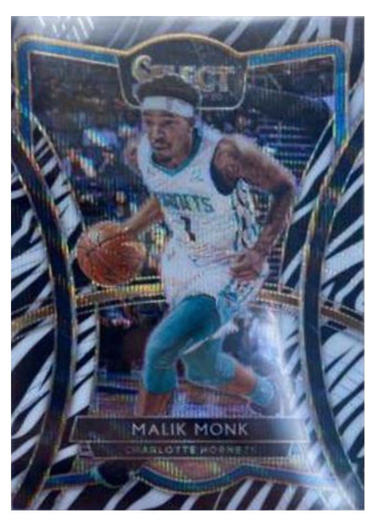 2019-20 Panini Select Base Set Malik Monk #125 card