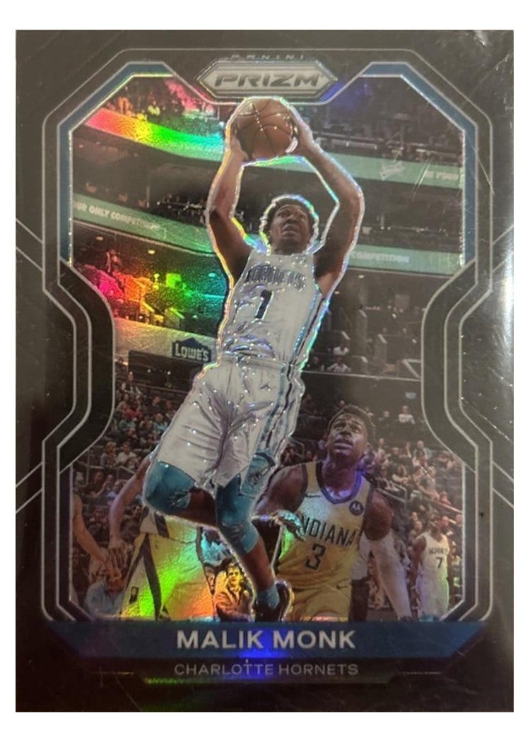 2020-21 Panini Prizm Base Set Malik Monk #15 card