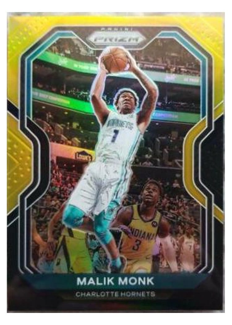 2020-21 Panini Prizm Base Set Malik Monk #15 card