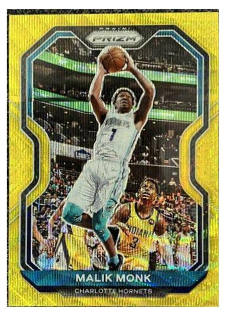2020-21 Panini Prizm Base Set Malik Monk #15 card