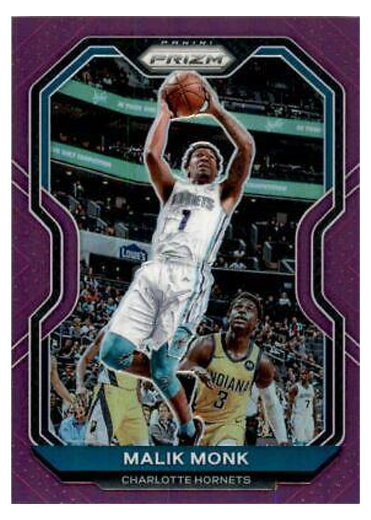 2020-21 Panini Prizm Base Set Malik Monk #15 card