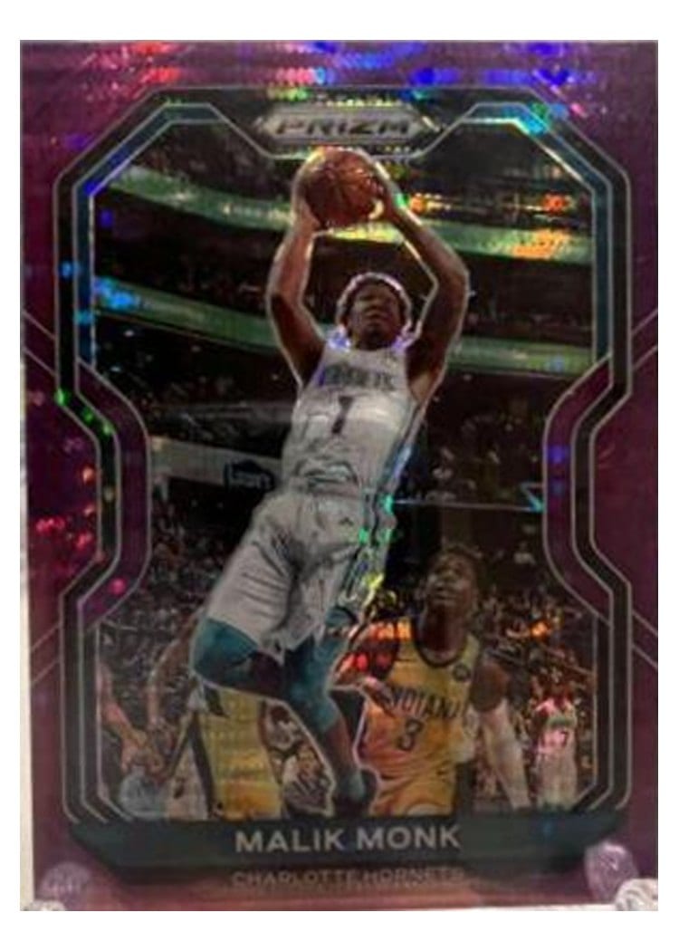 2020-21 Panini Prizm Base Set Malik Monk #15 card