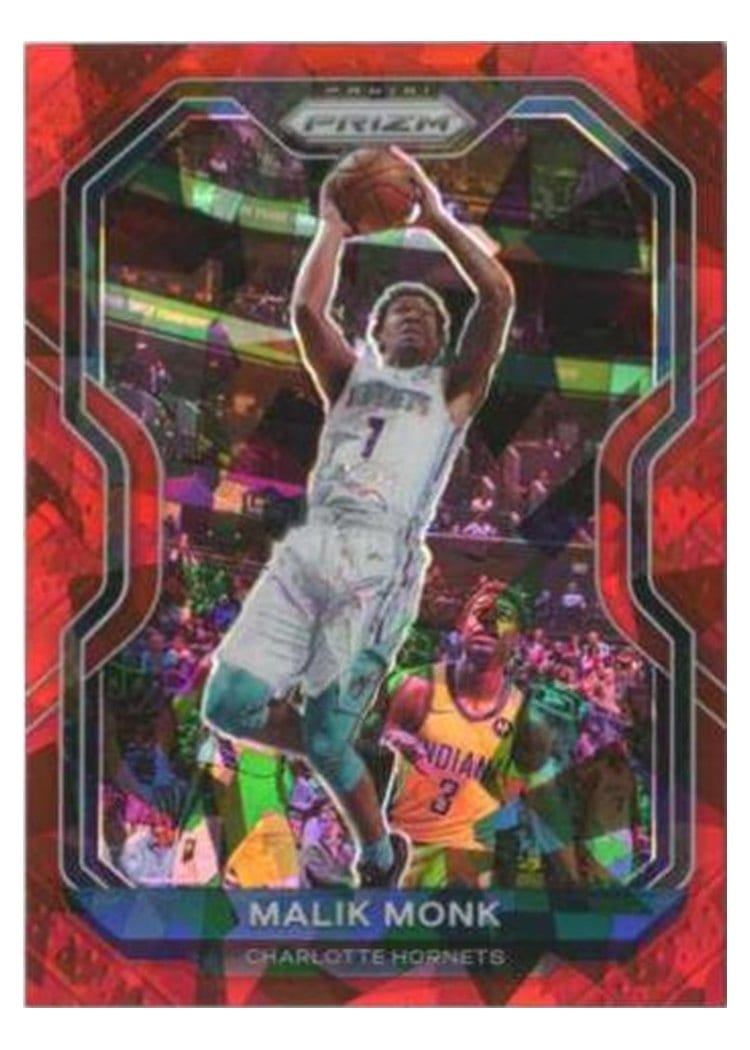 2020-21 Panini Prizm Base Set Malik Monk #15 card