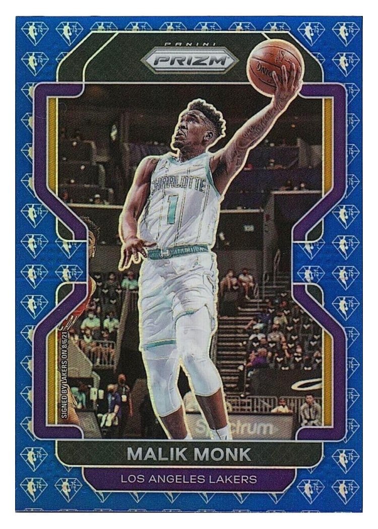 2021-22 Panini Prizm Base Set Malik Monk #56 card