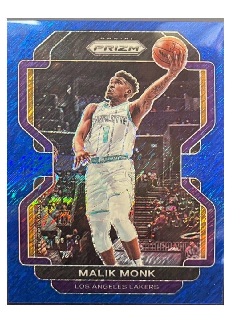 2021-22 Panini Prizm Base Set Malik Monk #56 card
