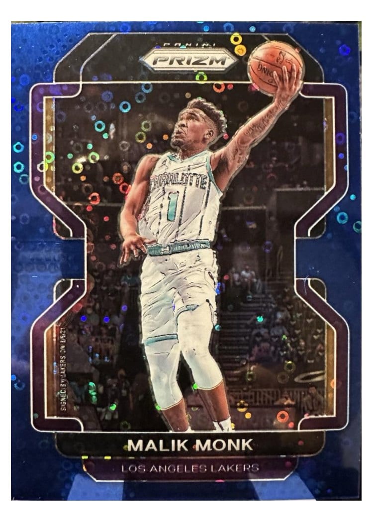 2021-22 Panini Prizm Base Set Malik Monk #56 card