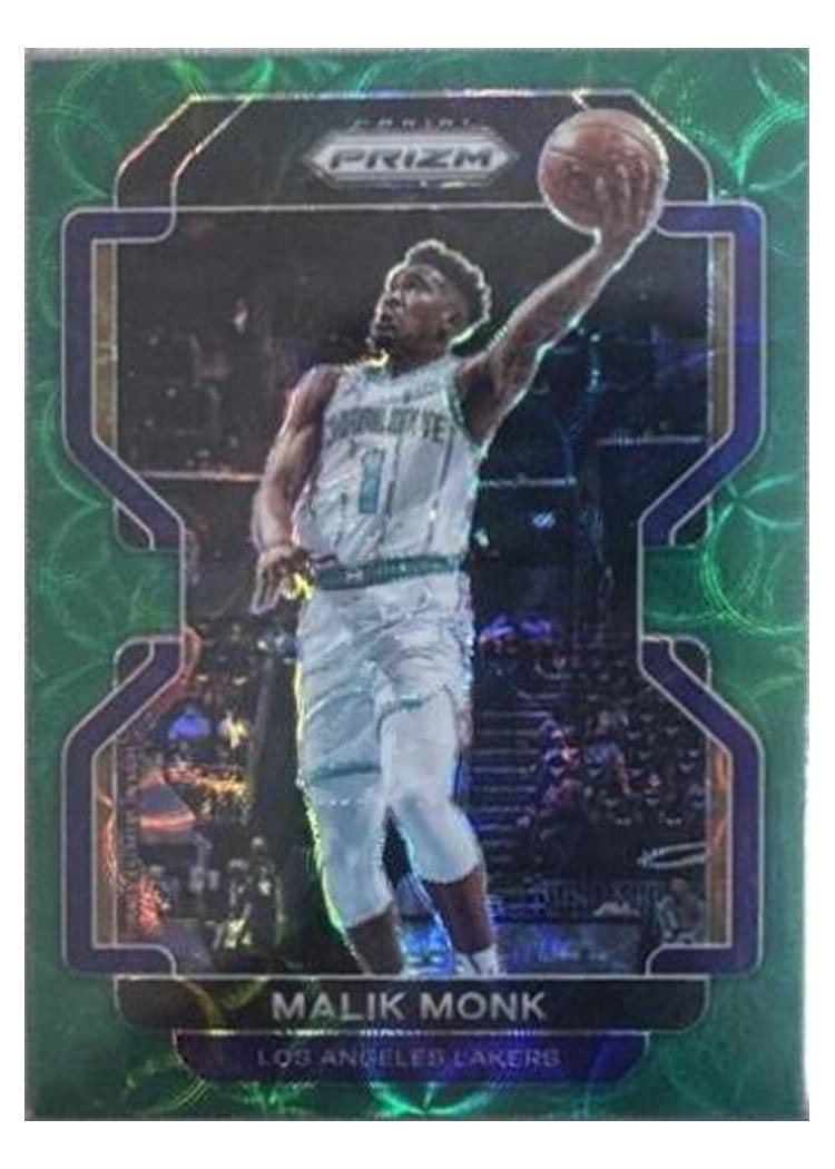 2021-22 Panini Prizm Base Set Malik Monk #56 card