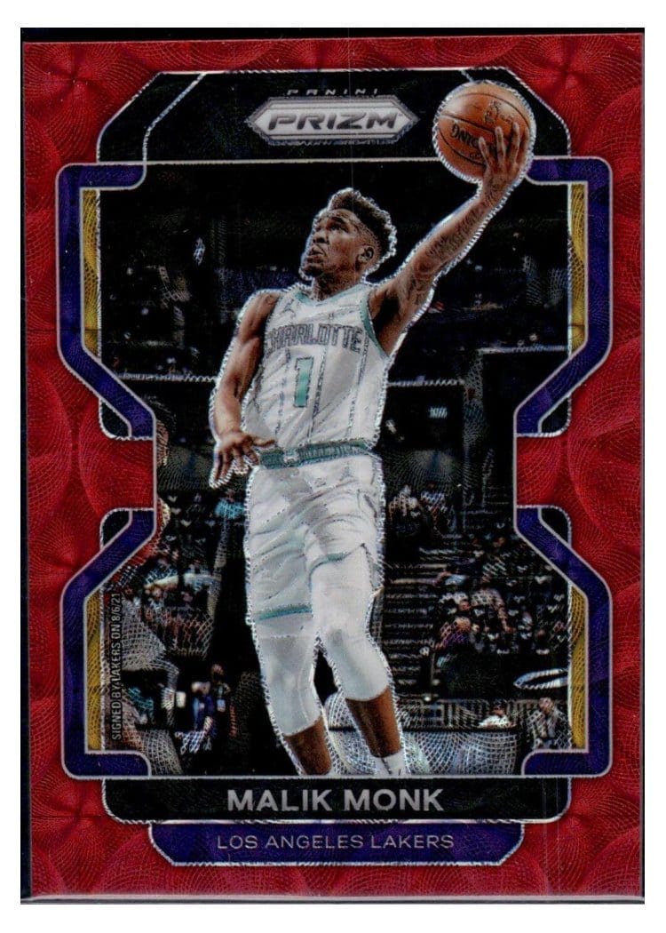 2021-22 Panini Prizm Base Set Malik Monk #56 card