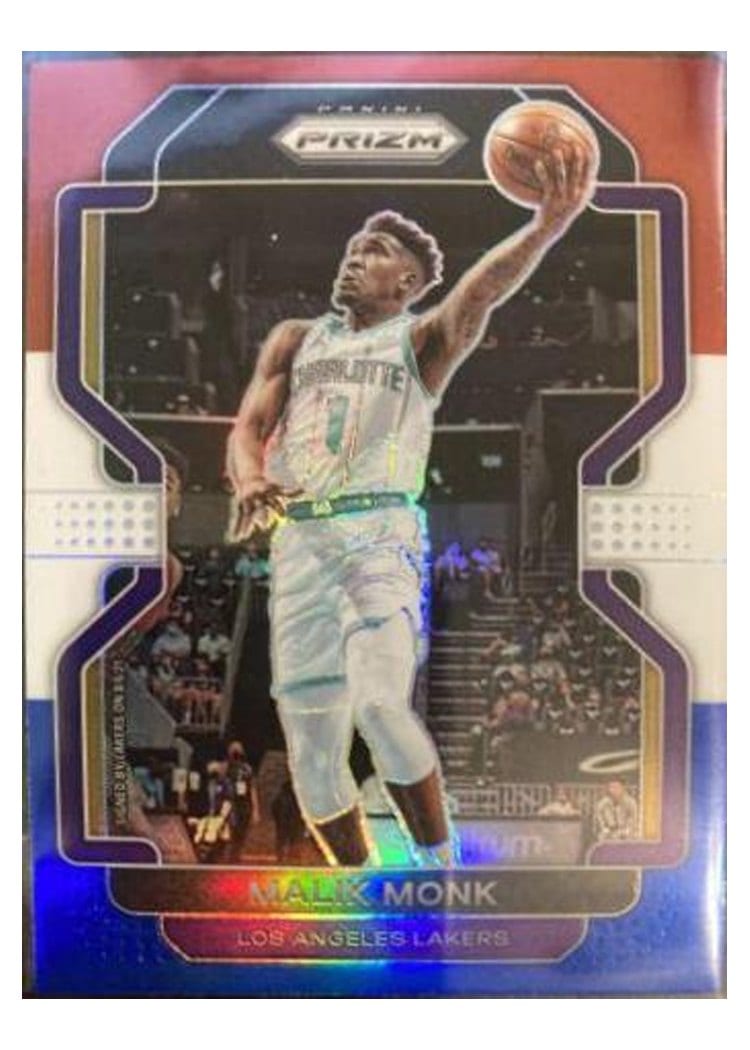 2021-22 Panini Prizm Base Set Malik Monk #56 card