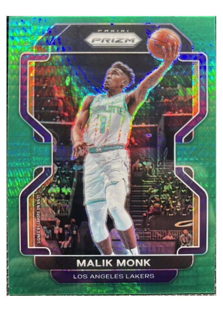 2021-22 Panini Prizm Base Set Malik Monk #56 card