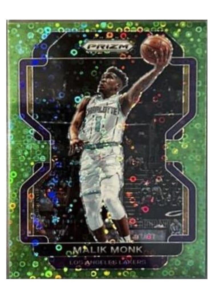 2021-22 Panini Prizm Base Set Malik Monk #56 card