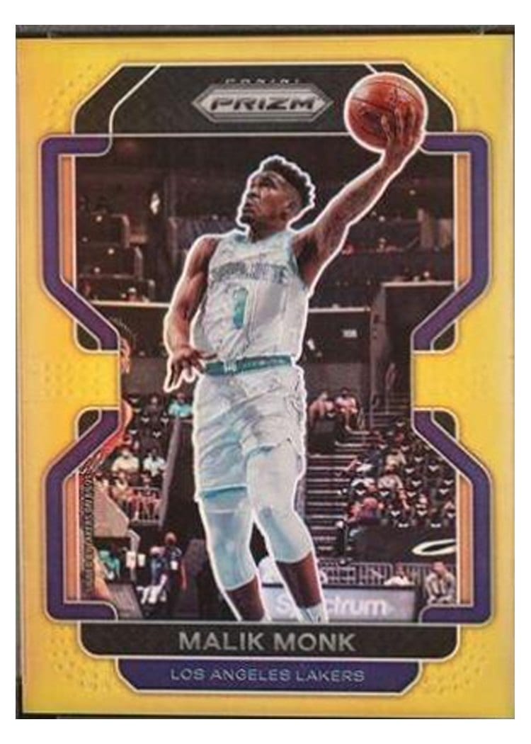 2021-22 Panini Prizm Base Set Malik Monk #56 card