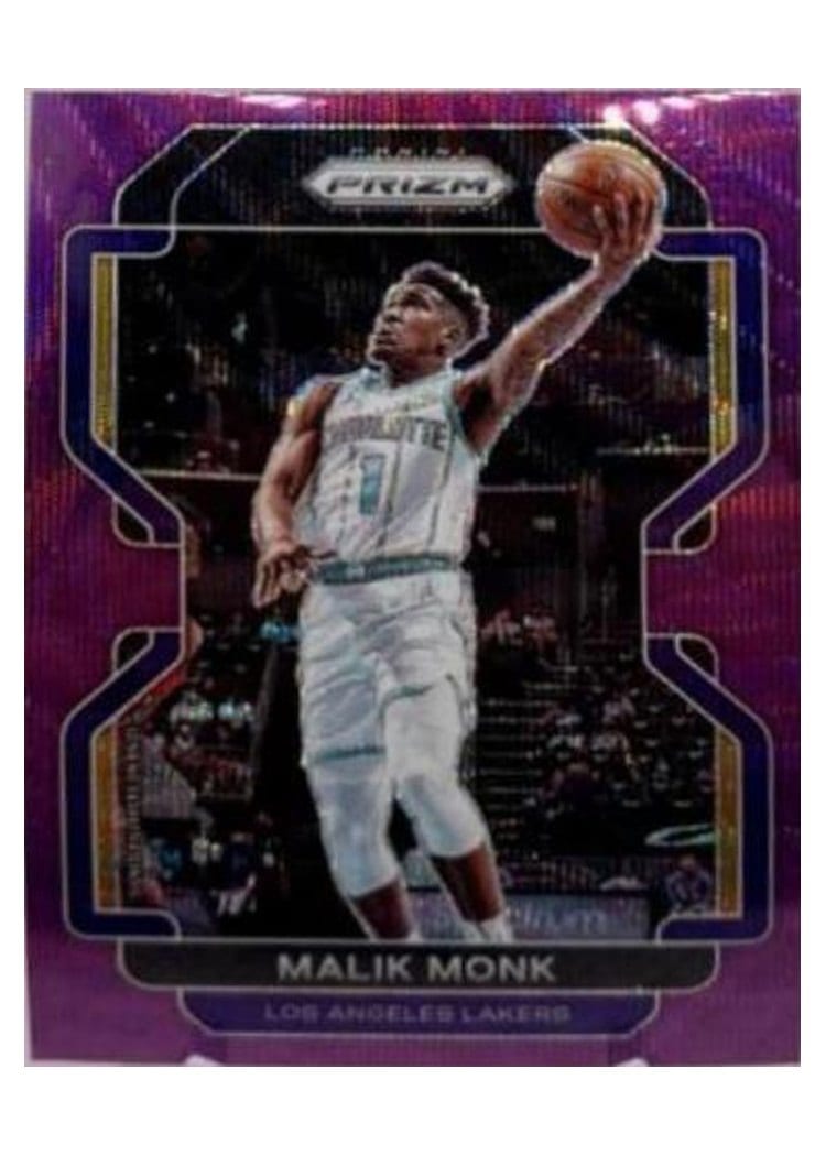 2021-22 Panini Prizm Base Set Malik Monk #56 card