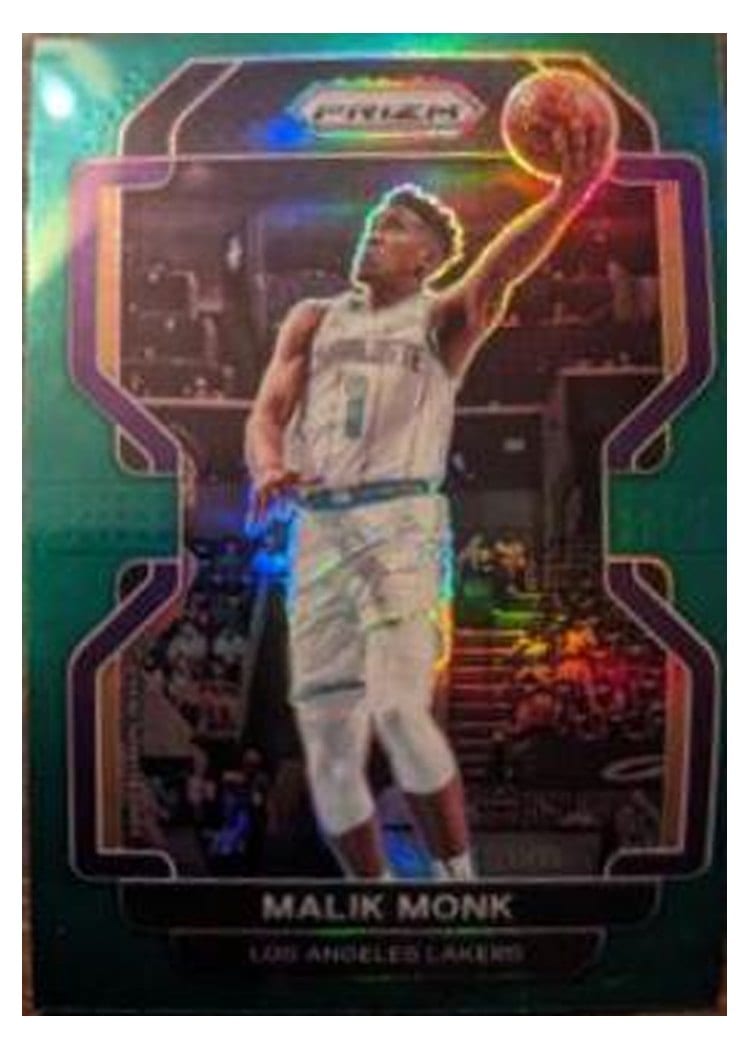 2021-22 Panini Prizm Base Set Malik Monk #56 card