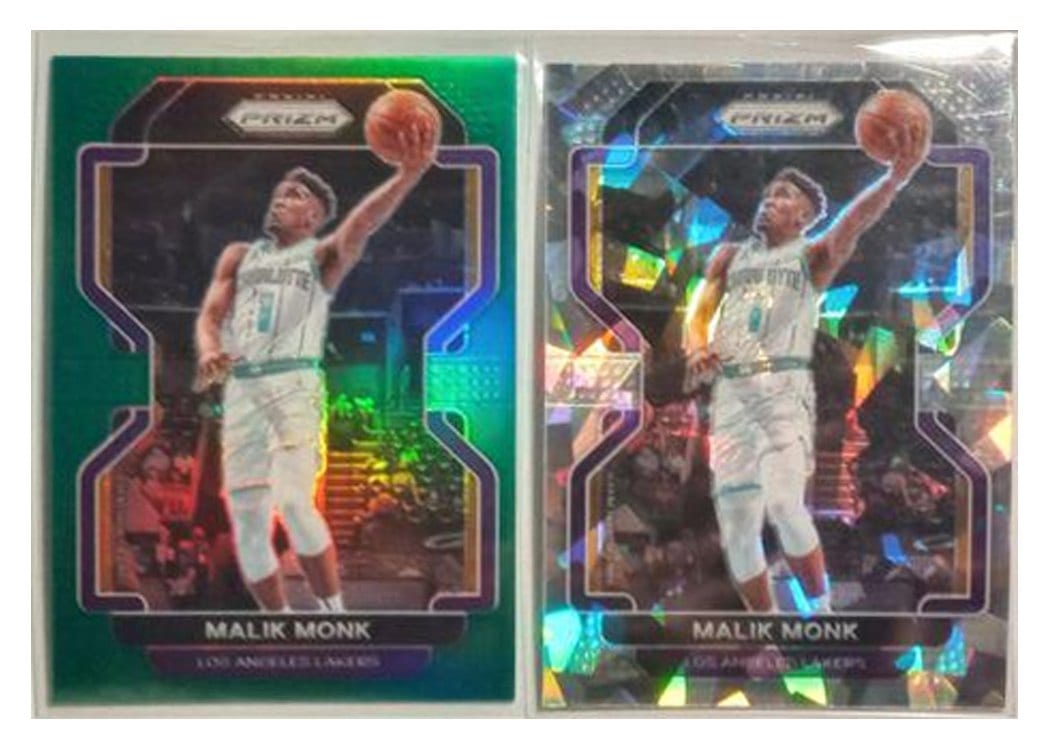 2021-22 Panini Prizm Base Set Malik Monk #56 card