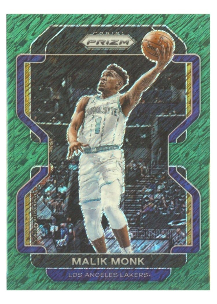 2021-22 Panini Prizm Base Set Malik Monk #56 card