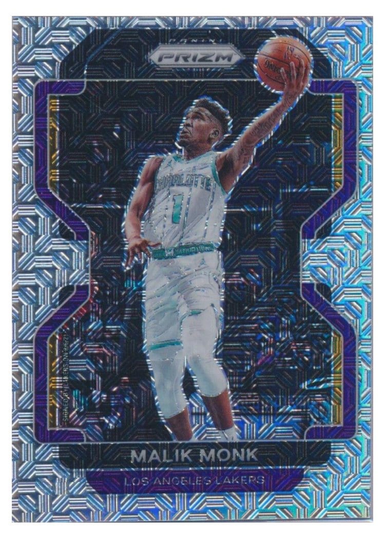 2021-22 Panini Prizm Base Set Malik Monk #56 card