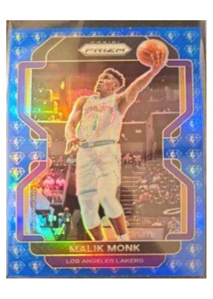 2021-22 Panini Prizm Base Set Malik Monk #56 card