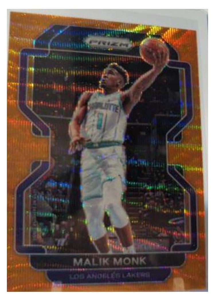 2021-22 Panini Prizm Base Set Malik Monk #56 card