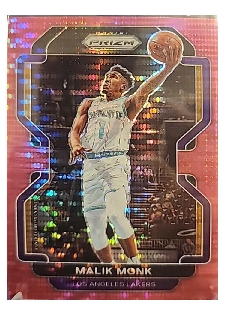 2021-22 Panini Prizm Base Set Malik Monk #56 card