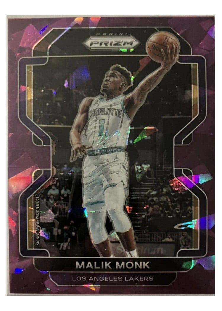 2021-22 Panini Prizm Base Set Malik Monk #56 card