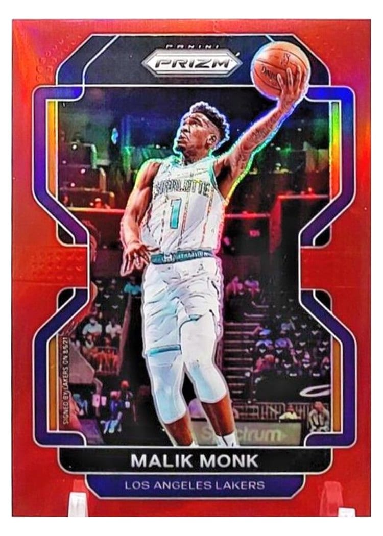2021-22 Panini Prizm Base Set Malik Monk #56 card