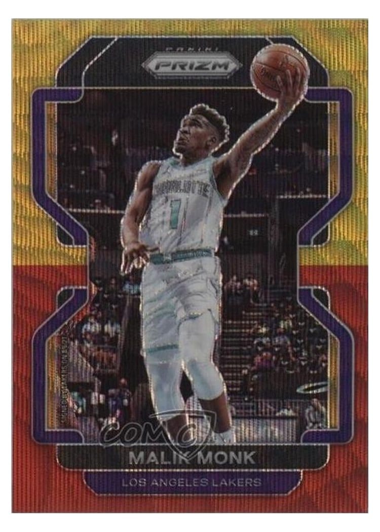 2021-22 Panini Prizm Base Set Malik Monk #56 card