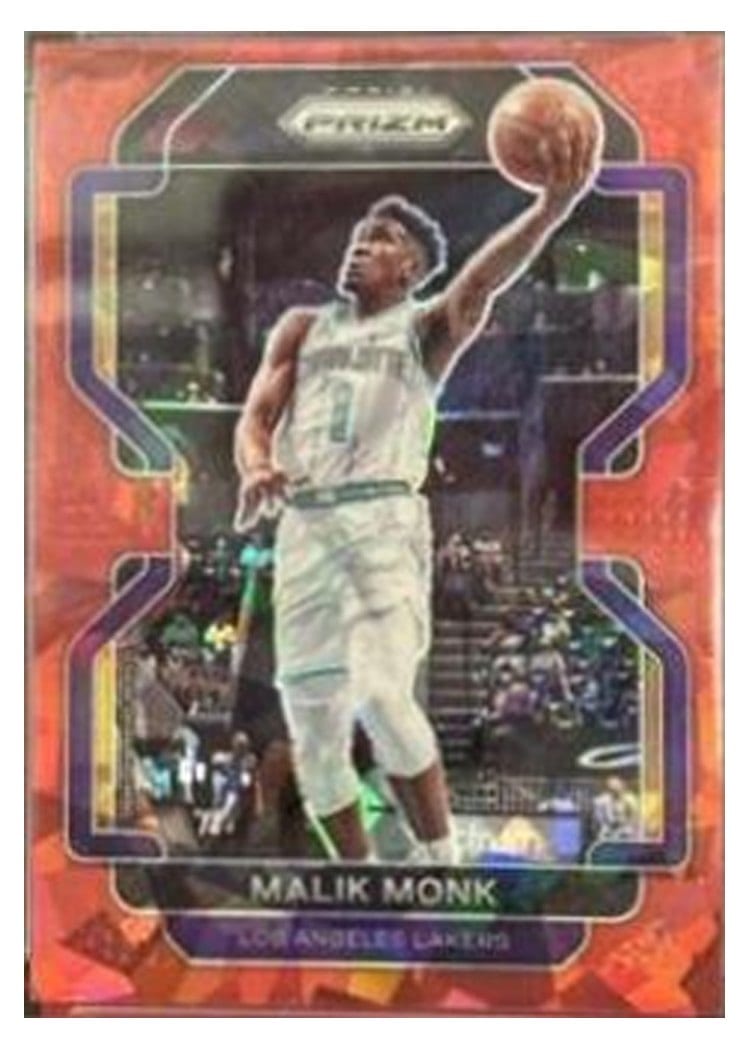 2021-22 Panini Prizm Base Set Malik Monk #56 card
