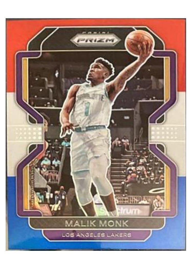 2021-22 Panini Prizm Base Set Malik Monk #56 card