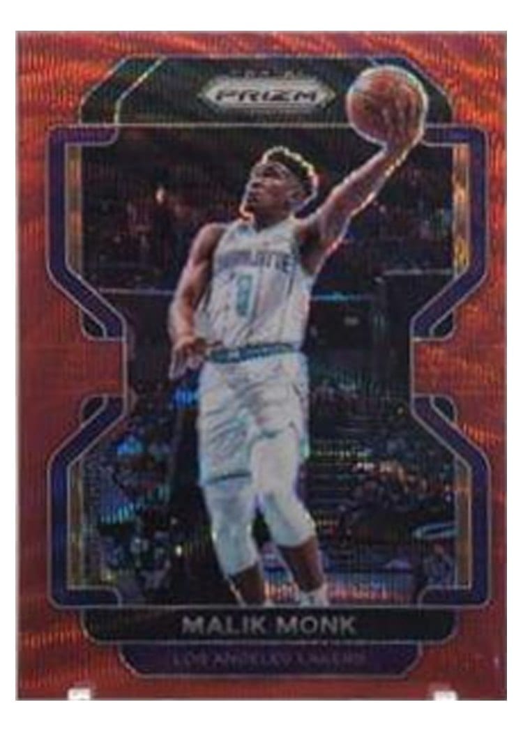 2021-22 Panini Prizm Base Set Malik Monk #56 card