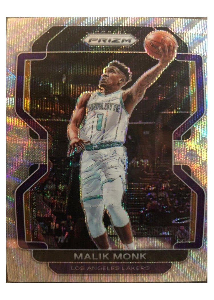 2021-22 Panini Prizm Base Set Malik Monk #56 card