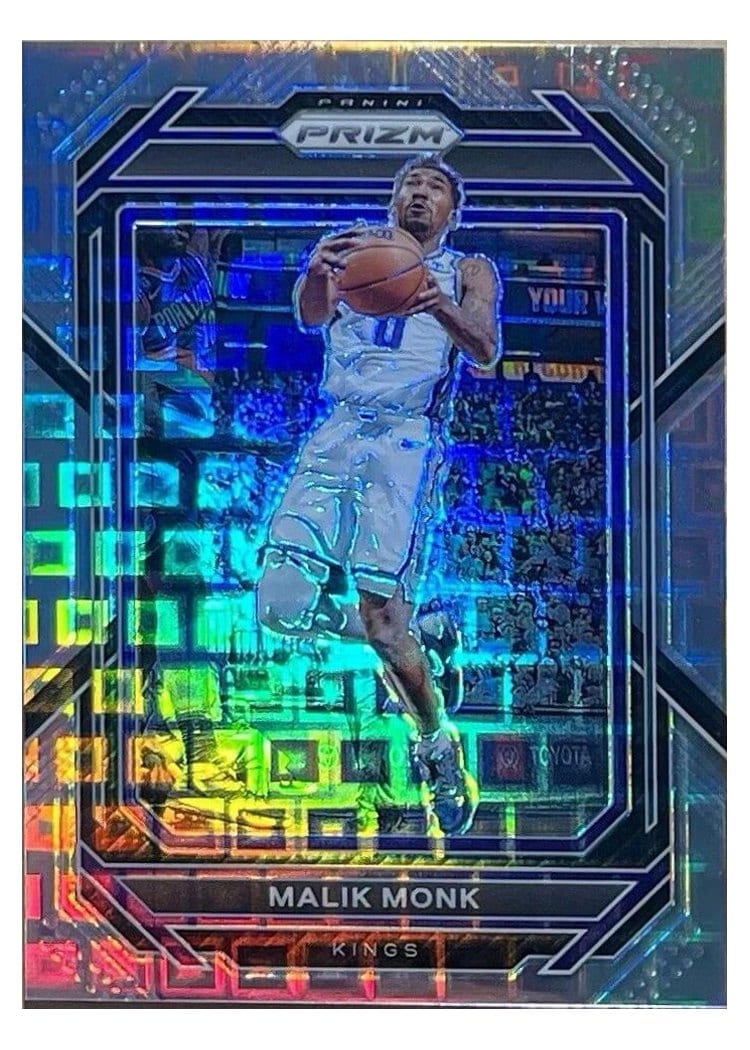 2021-22 Panini Prizm Base Set Malik Monk #56 card